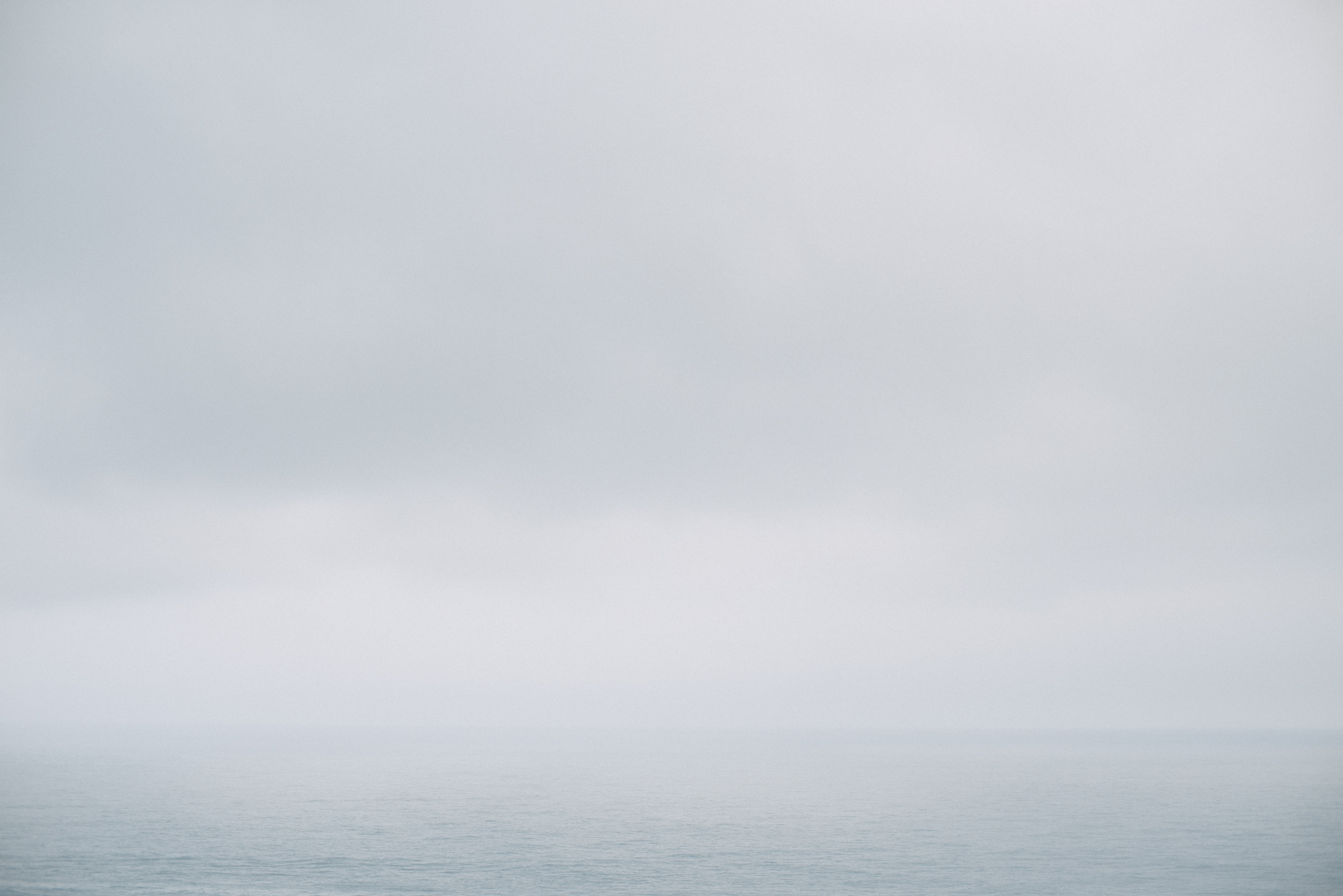 Zachte zeehorizon